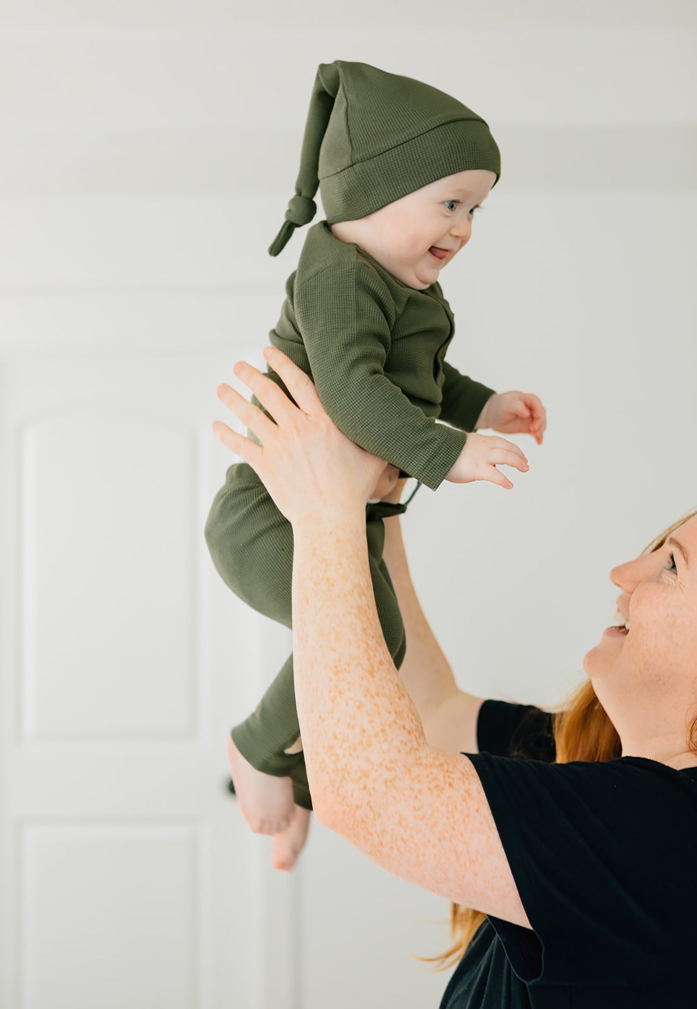 Organic Thermal Knotted Cap | Forest