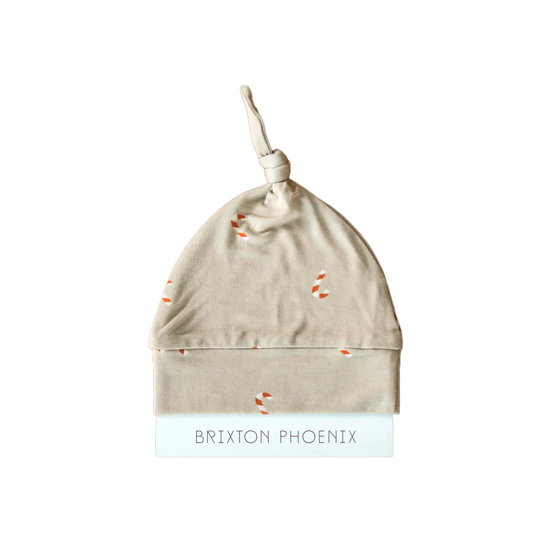 Knotted Cap | Candy Cane