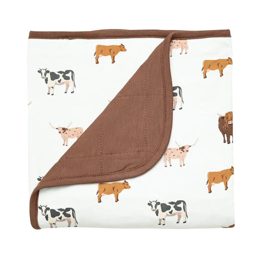 Baby Blanket 1.0 TOG | Moo (Cows)