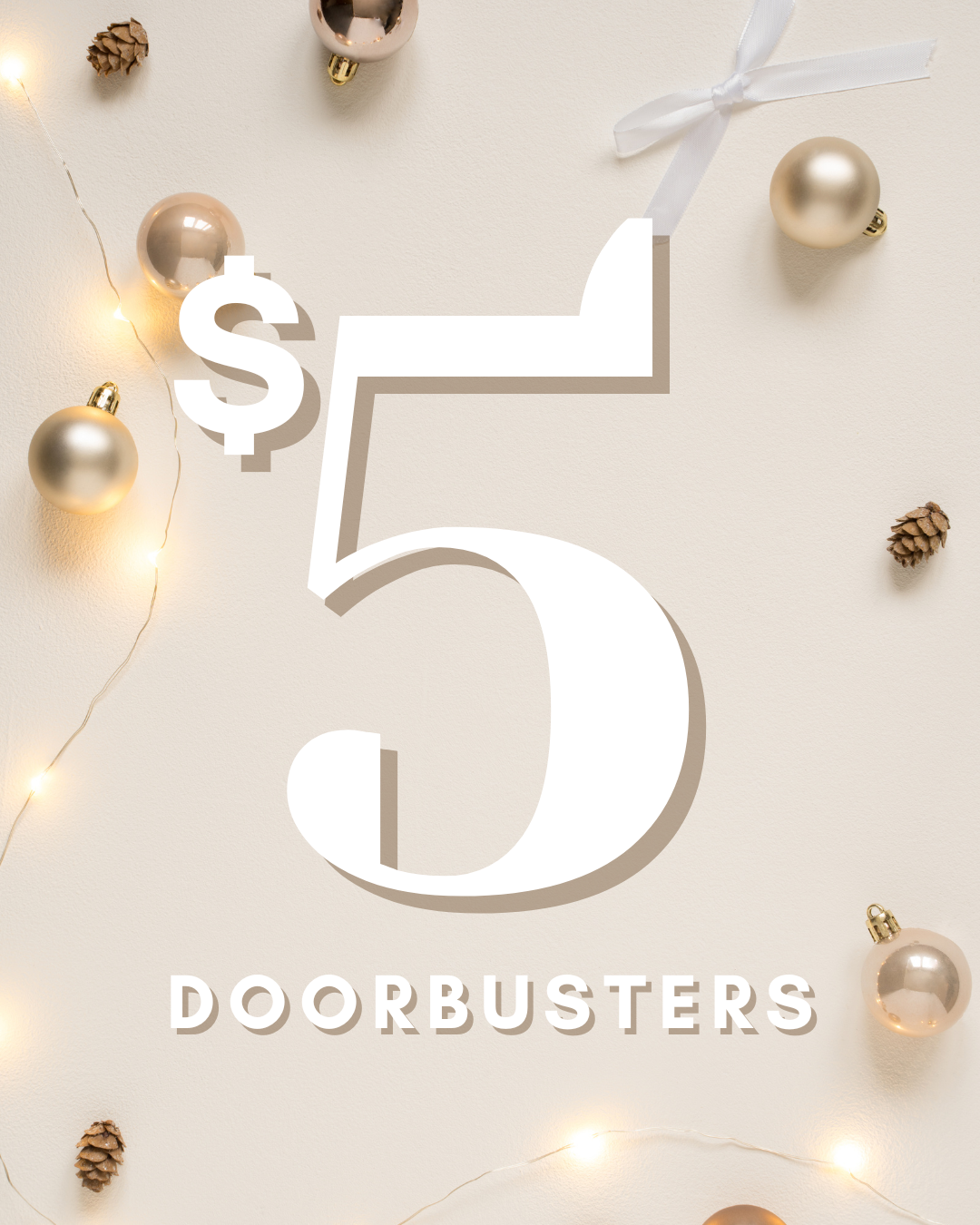 $5 Doorbusters