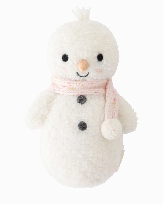 Baby Snowman (blush scarf)