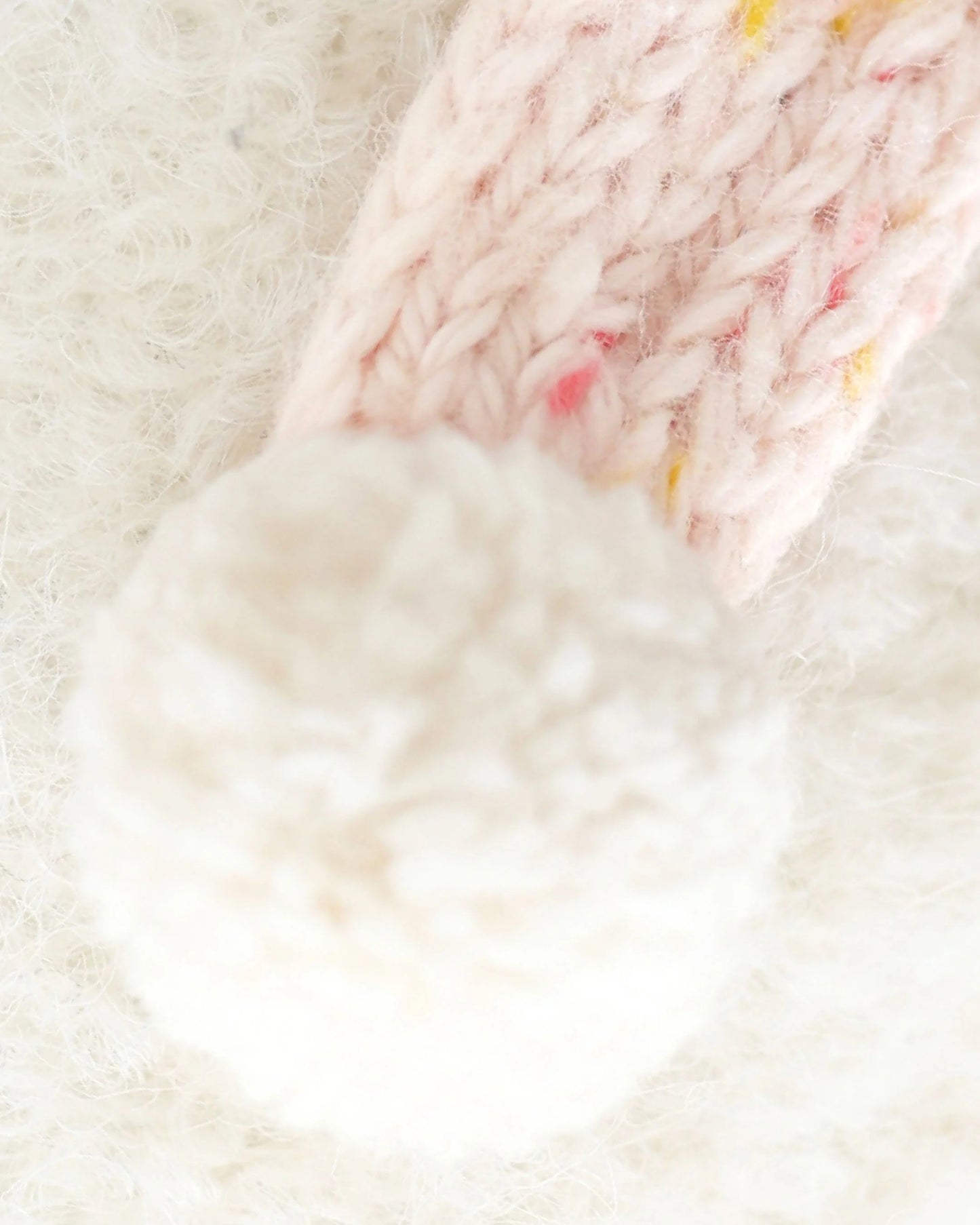 Baby Snowman (blush scarf)