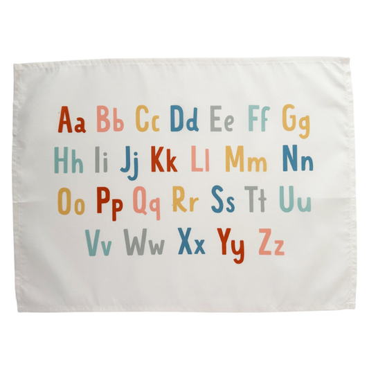 Alphabet (ABCs) Banner | Kids Playroom Decor: Small 17x13"