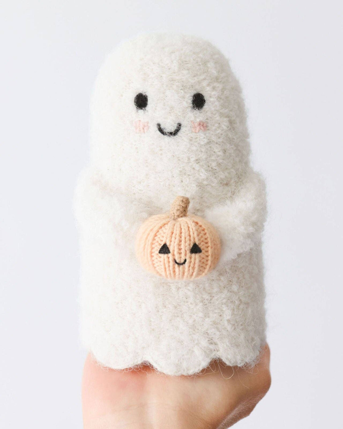 Baby Ghost with pumpkin | cuddle+kind baby animal collection