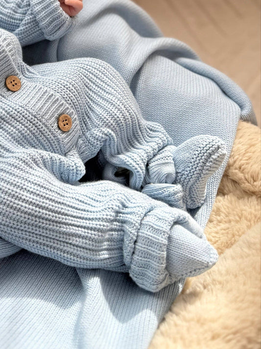 Classic Booties | Powder Blue