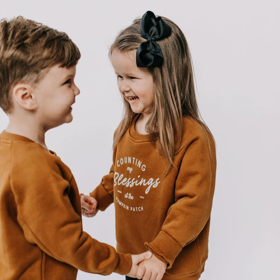 Counting My Blessings at the Pumpkin Patch Sweatshirt