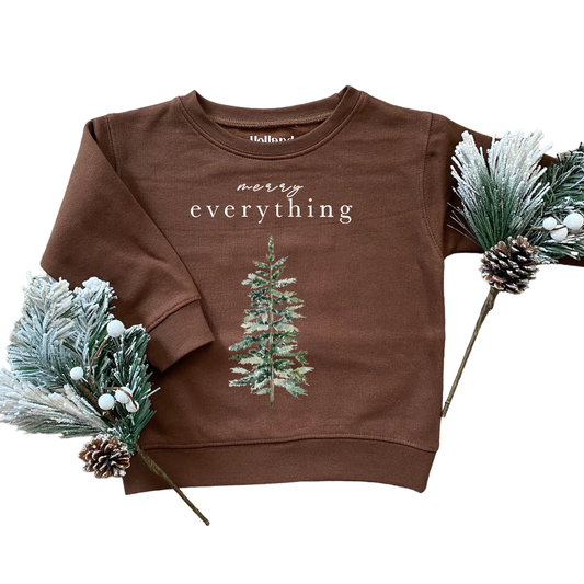 Merry Everything | Adult Christmas Sweatshirt