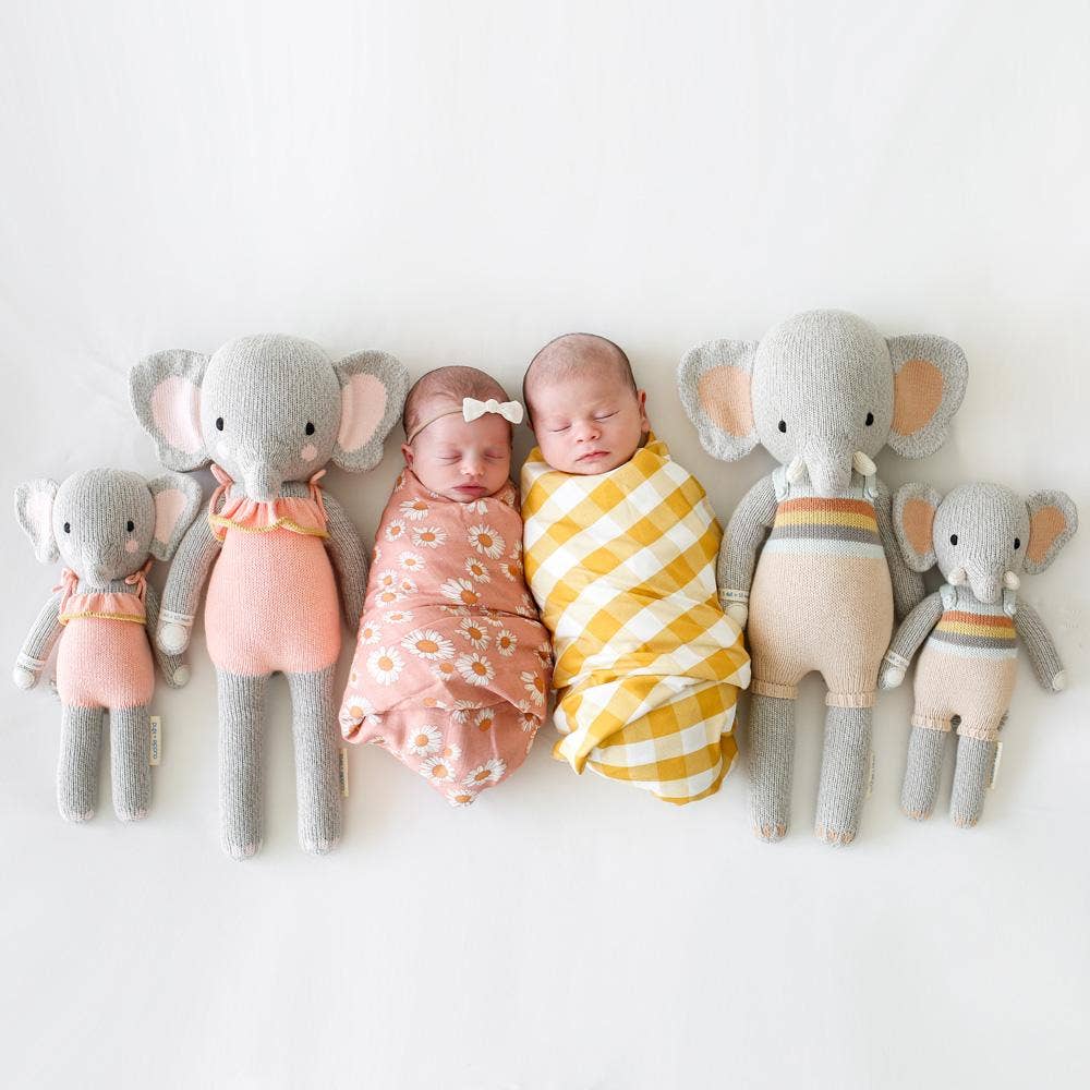 Evan the Elephant | cuddle+kind doll