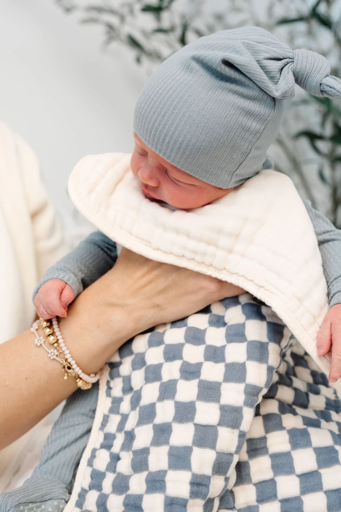 Cloud Muslin Burp Cloth 2 Packs | Miles + Cream