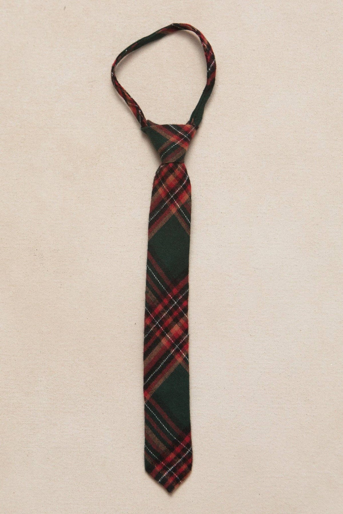 Mens Tie | Evergreen Plaid