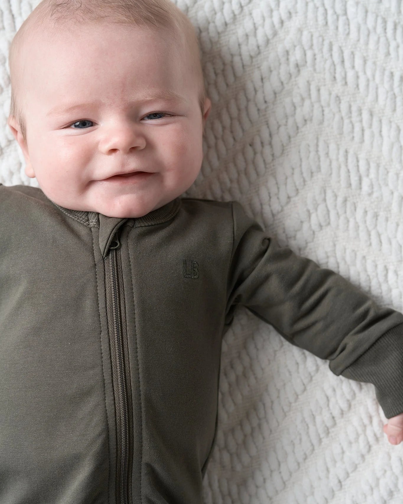 2-Way Zip Romper | Hunter