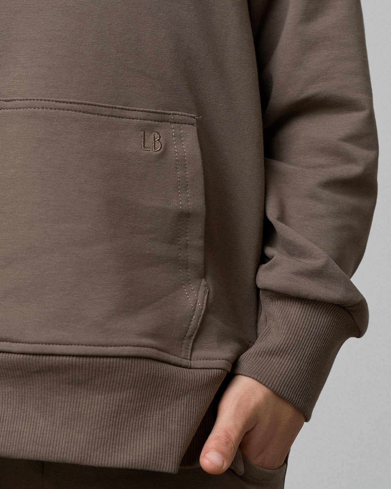 Quarter Zip Pullover | Cocoa
