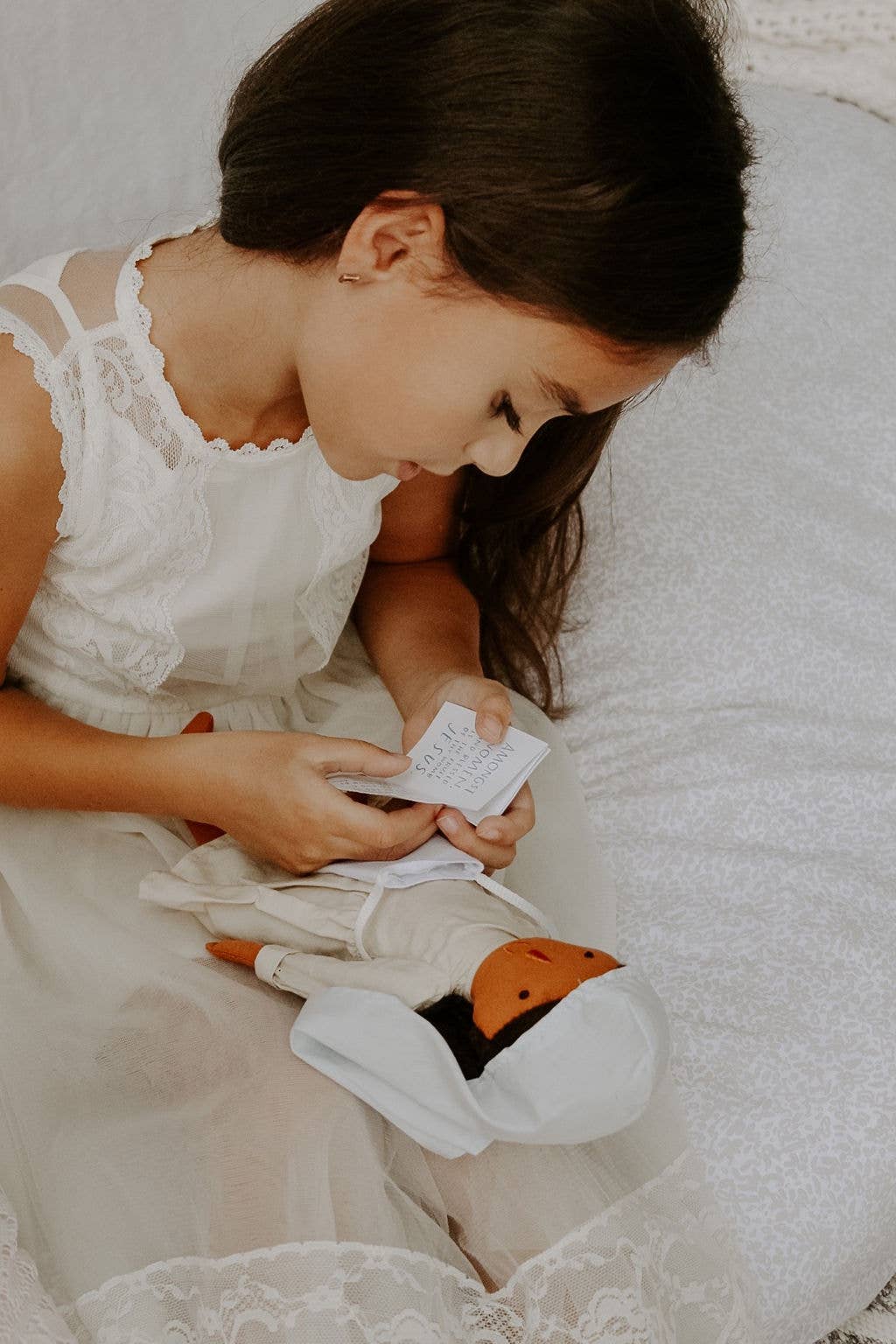 Mary Doll | Catholic Toy Doll | Mary | Christian Gift: Medium Skin Tone