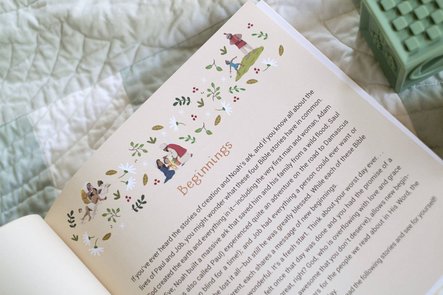 A Year of Bible Stories and Prayers | Hardcover Book