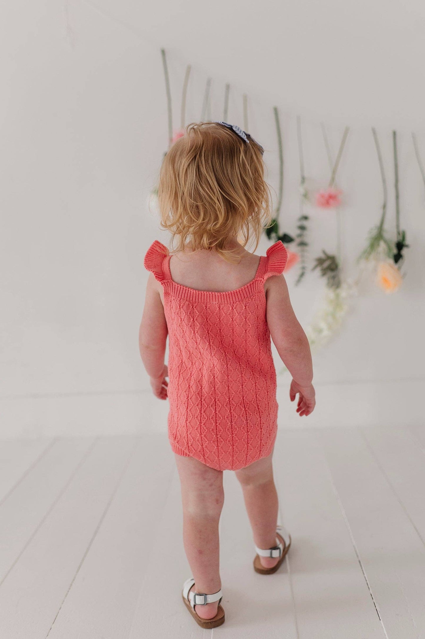 Knit Sweater Romper | Cream