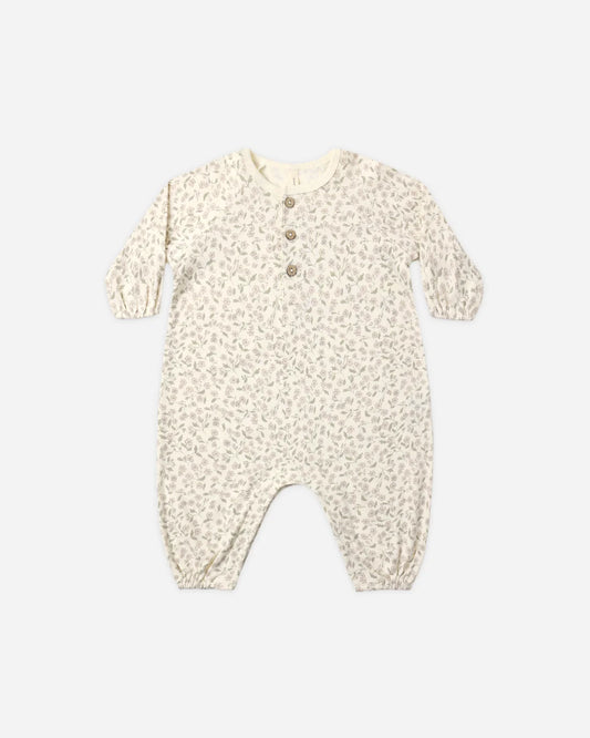 Henley Bubble Jumpsuit | Floret