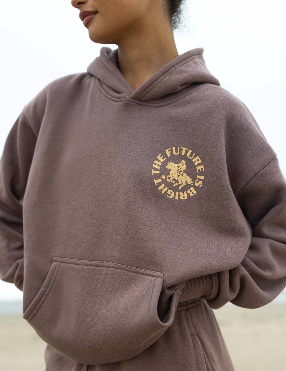 The Future Is Bright Rodeo Adult Hoodie
