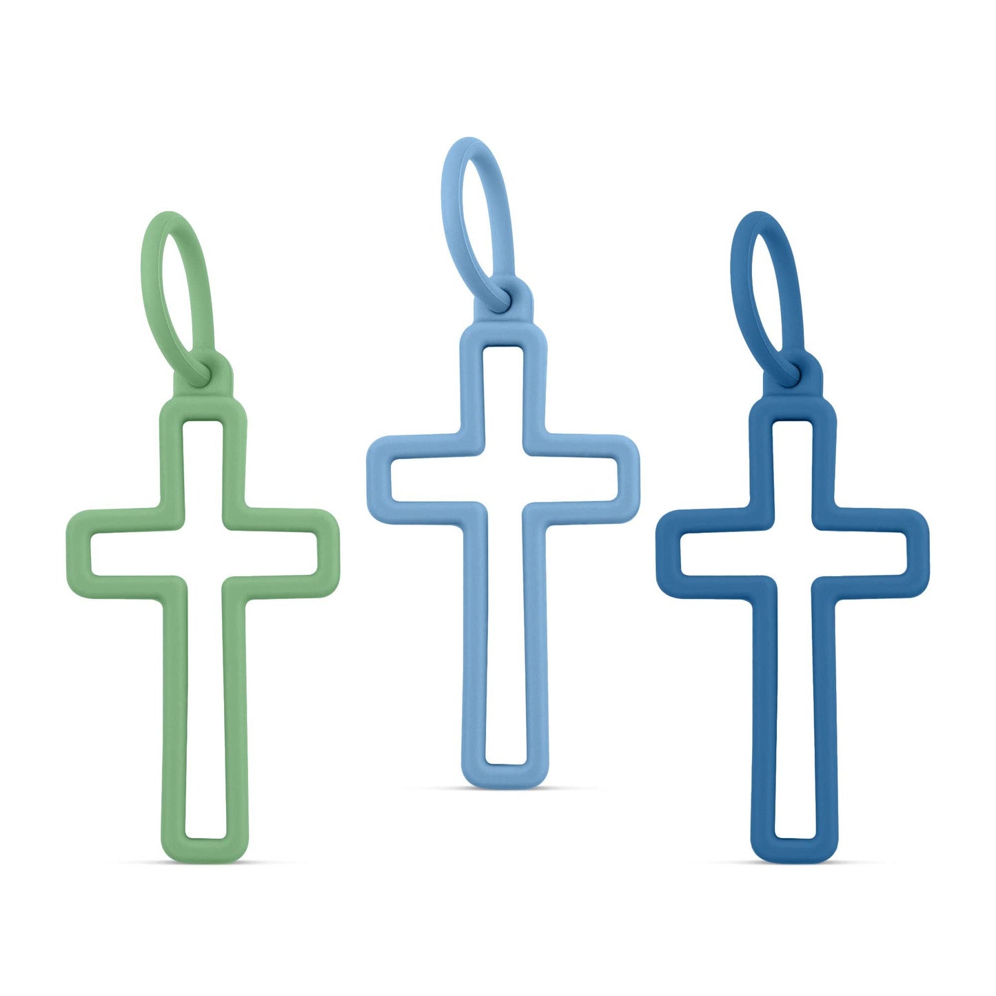 Cross Charm: Worthy (3 pack)