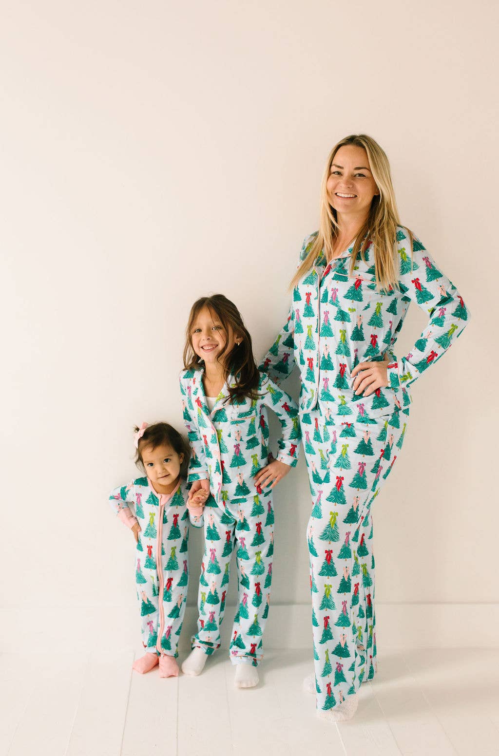 Bamboo Button Pajama Set | Trim The Tree