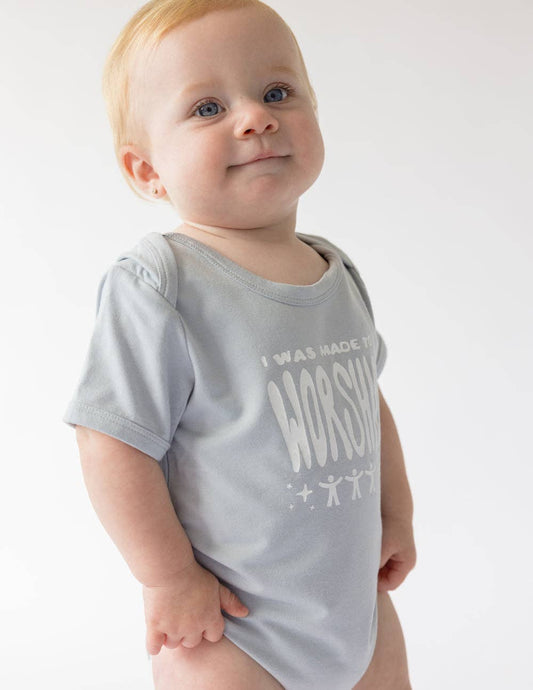 Made To Worship Bamboo Onesie