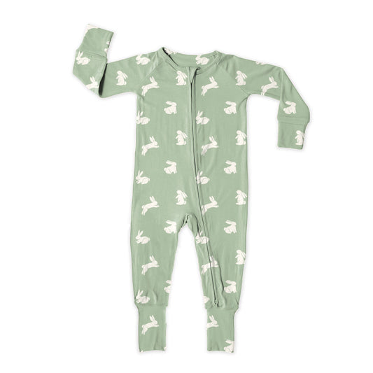 Bamboo Convertible Pajamas | Sage Bunnies