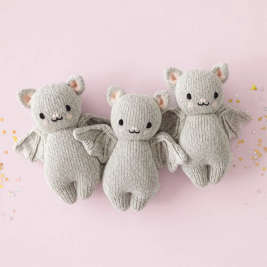 Baby Bat in Grey | cuddle+kind baby animal