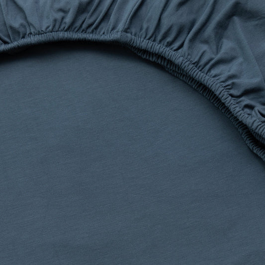 Twin Sheet w/ Pillow Case | Dark Steel Blue