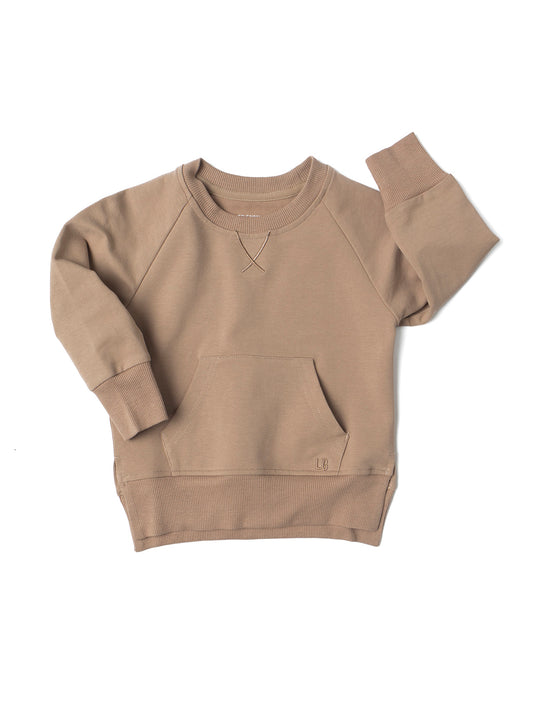 Pocket Pullover | Taupe