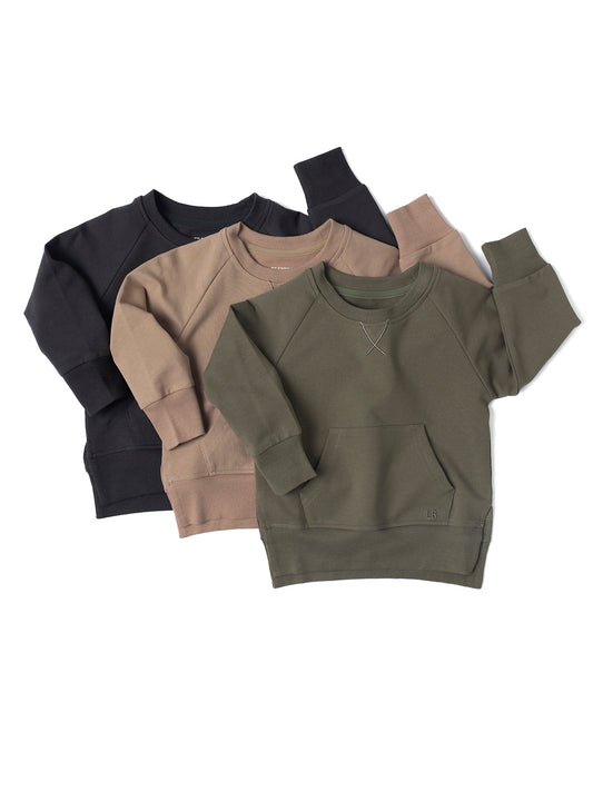 Pocket Pullover | Taupe