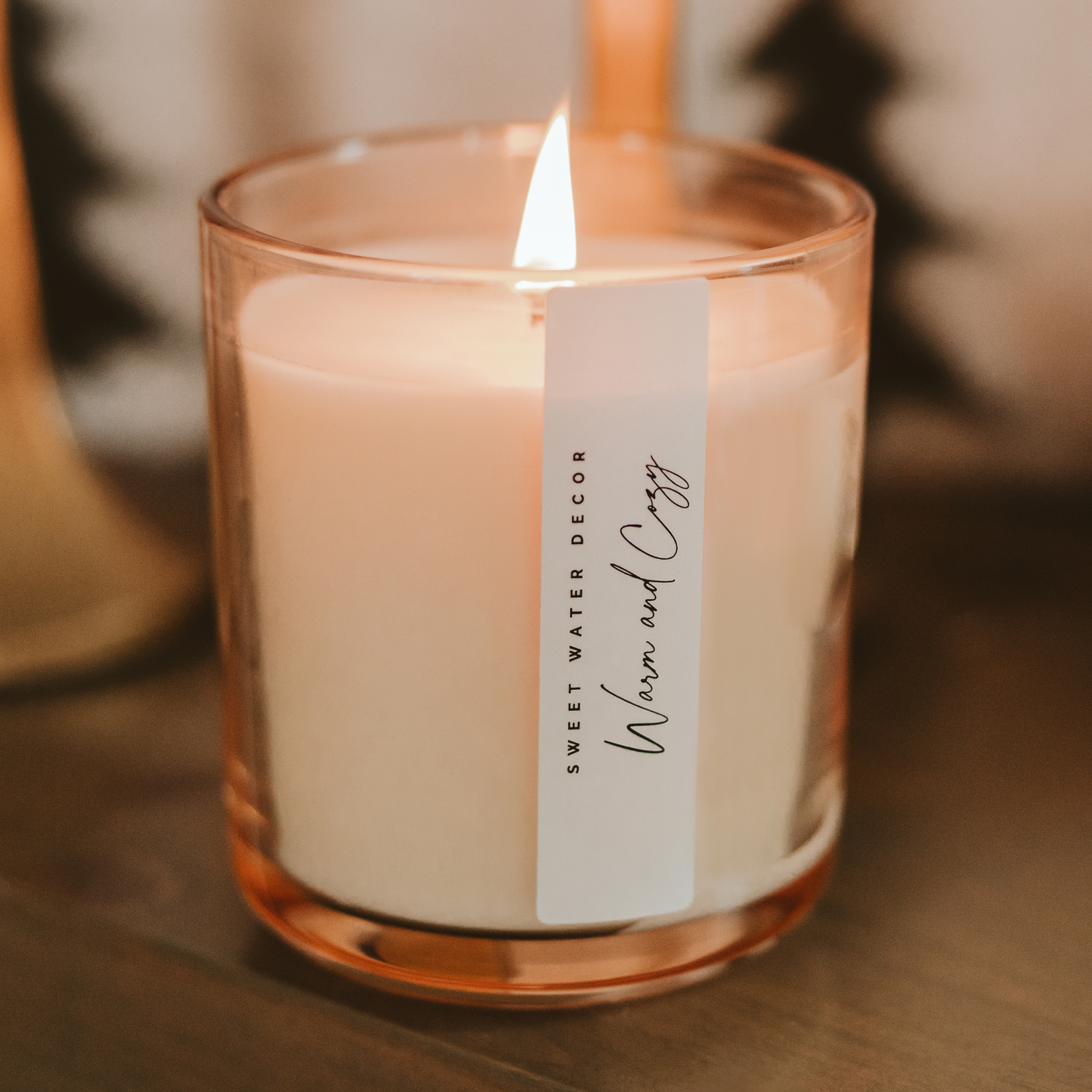 Warm and Cozy Soy Candle | 12 oz