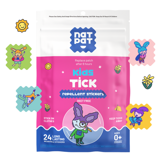 Tick Repellent Stickers | Bug Patch (Safe for Kids)
