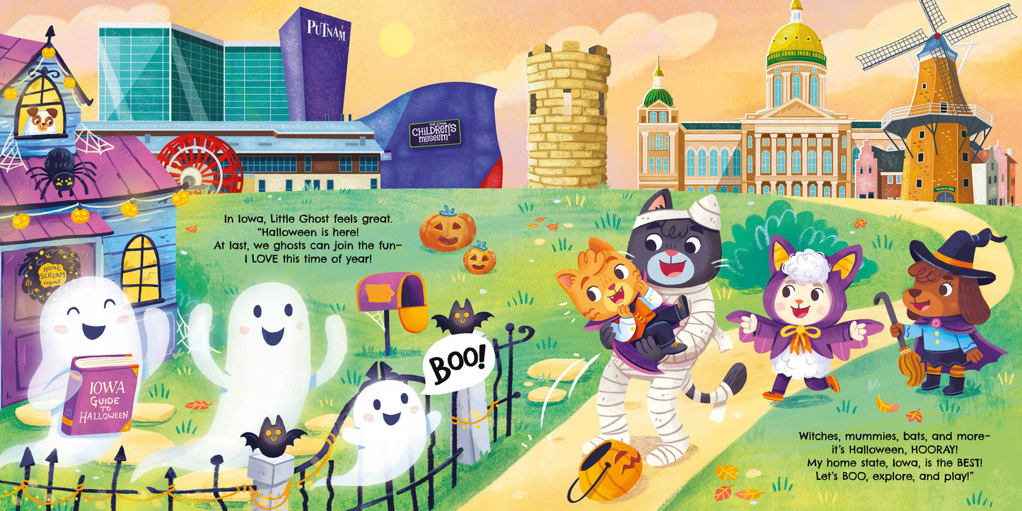 Haunted Ghost Tour in Iowa | Hard Cover Book