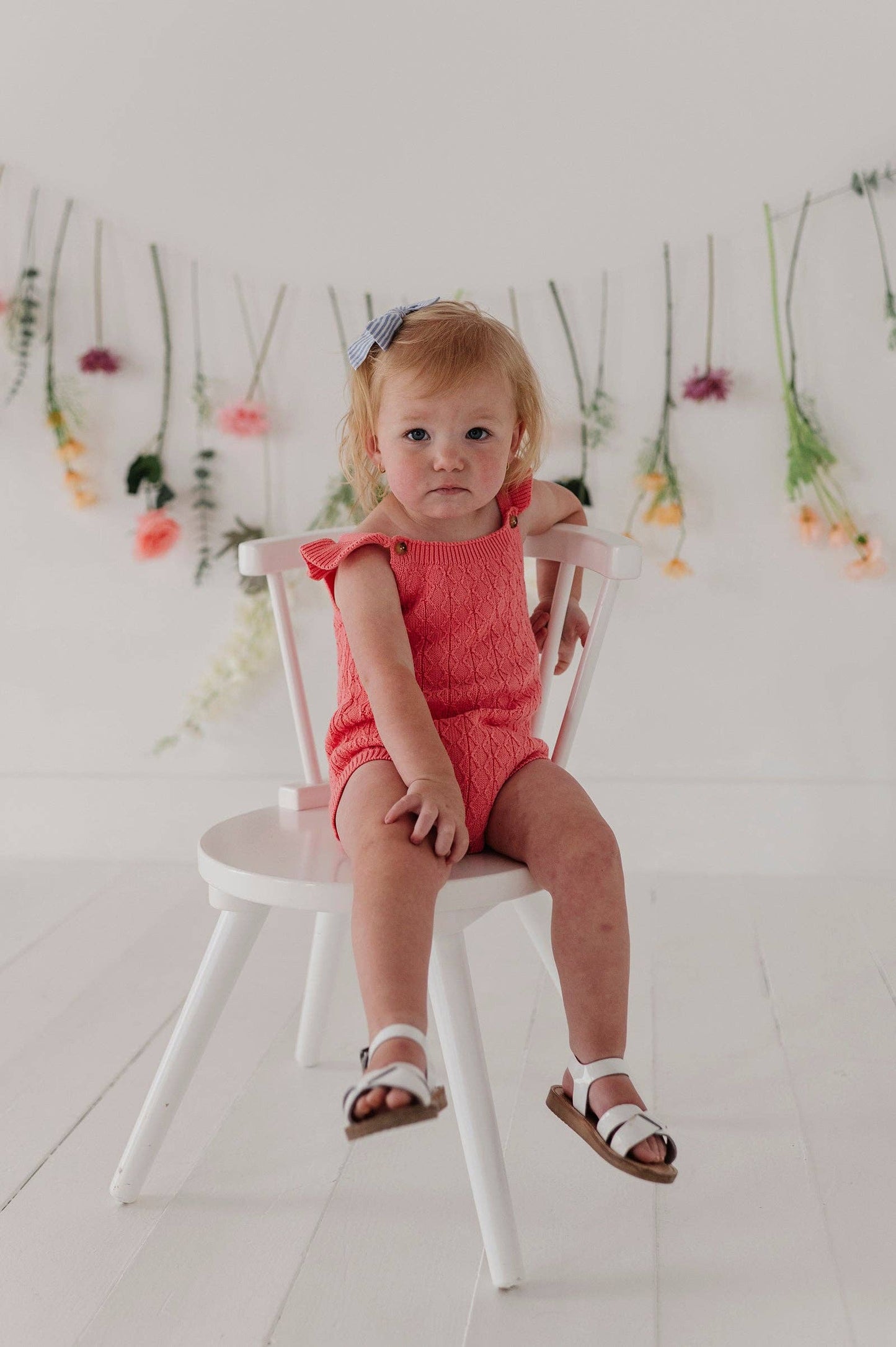 Knit Sweater Romper | Cream
