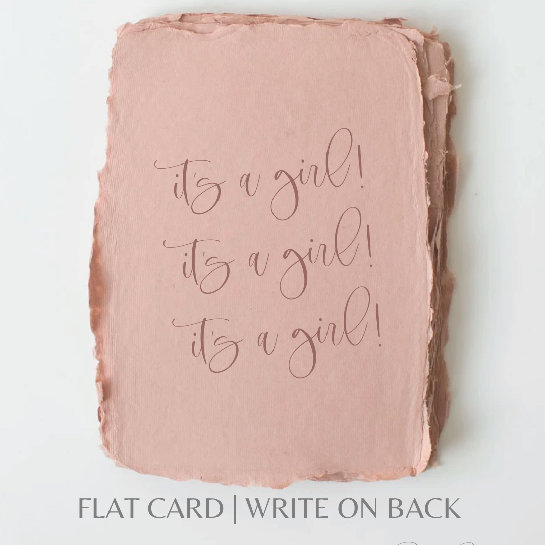 It's a Girl! | Greeting Card
