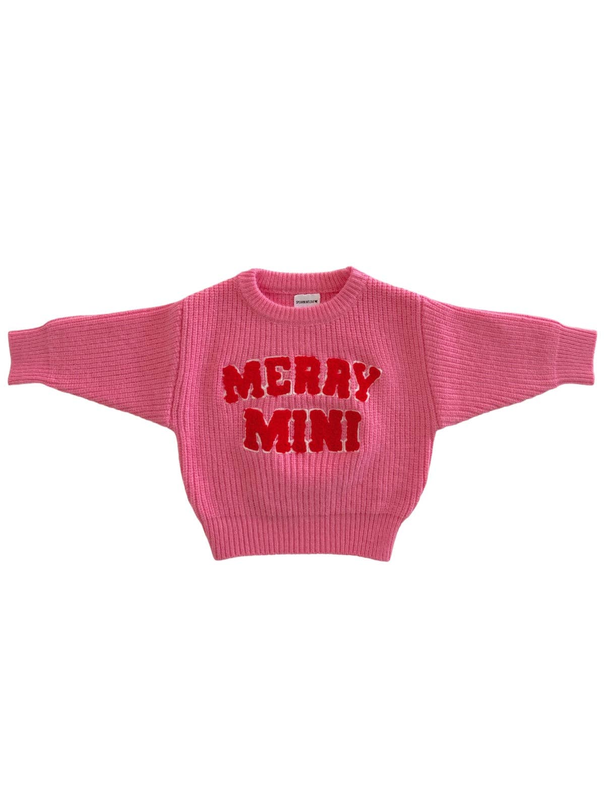 Merry Mini Knit Sweater | Bubblegum