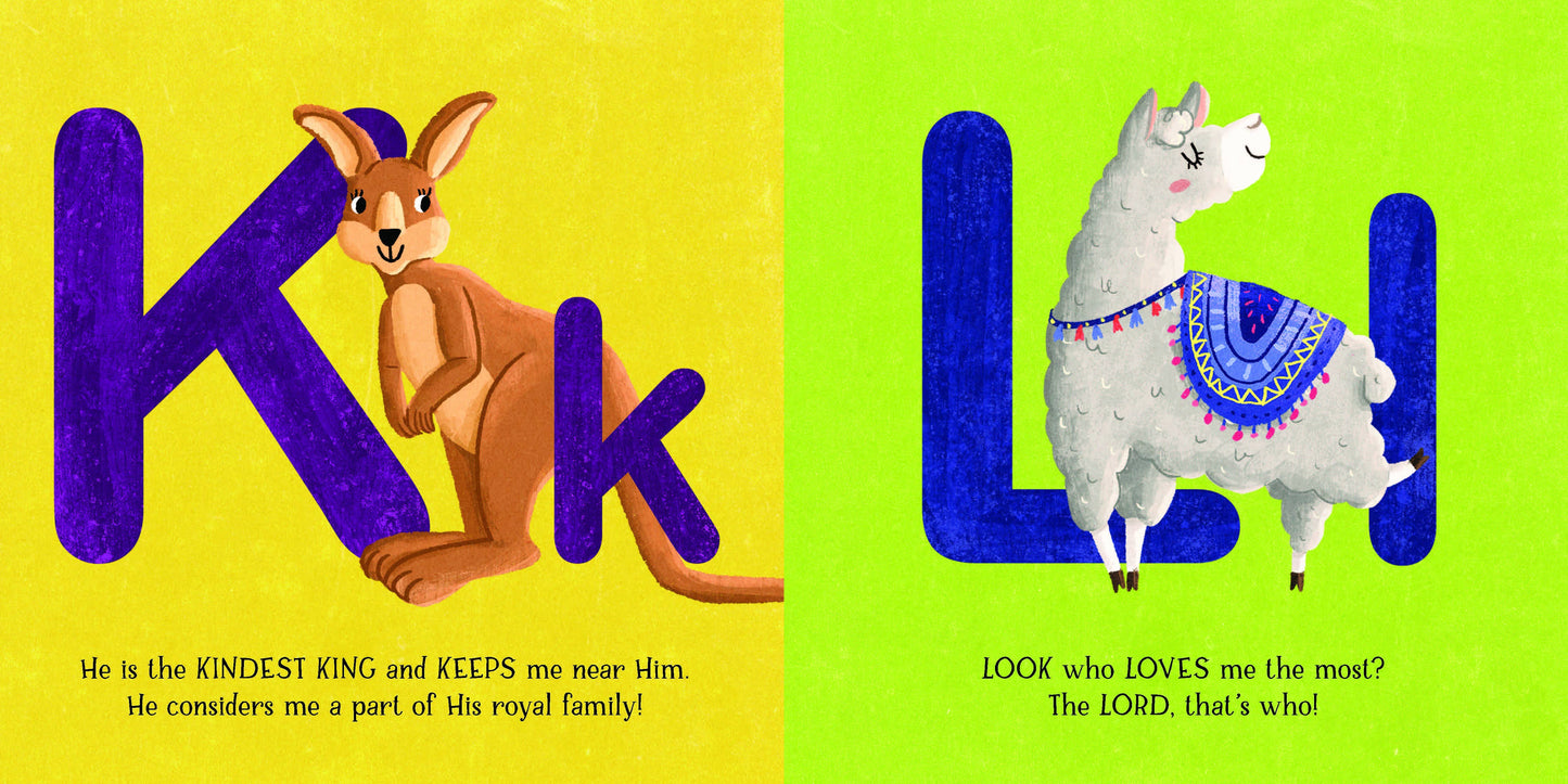 God Loves Me from A to Z | Board Book