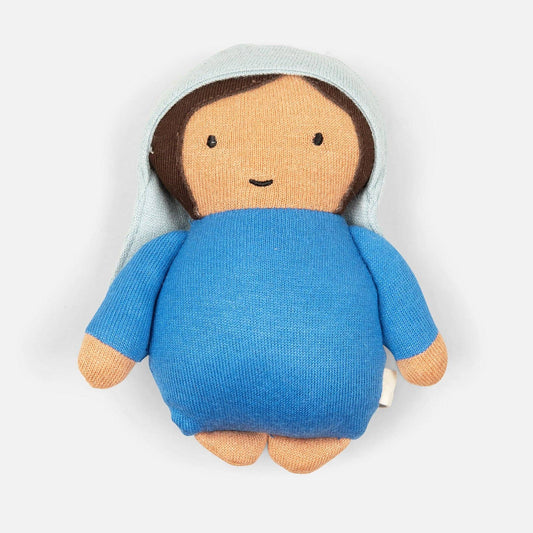 Mary Plush Rattle Doll