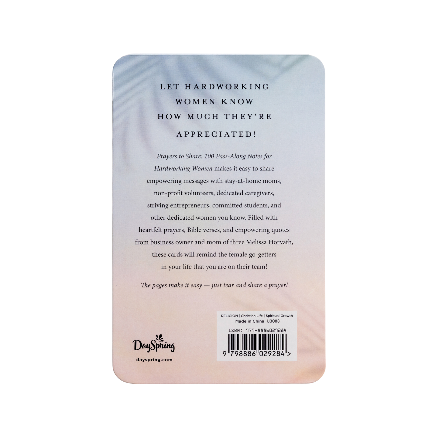 Prayers to Share Pass-Along Notes - Gifts