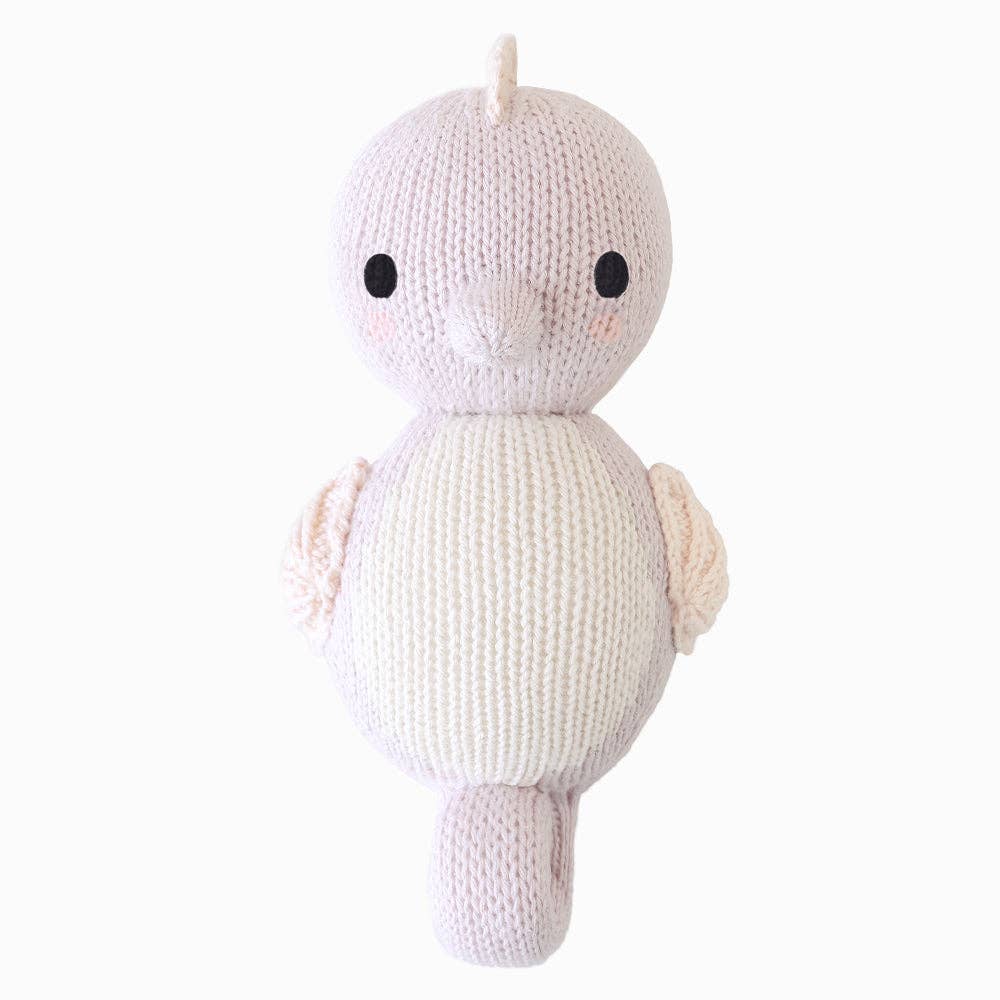 Baby seahorse (lilac) | cuddle+kind baby animal