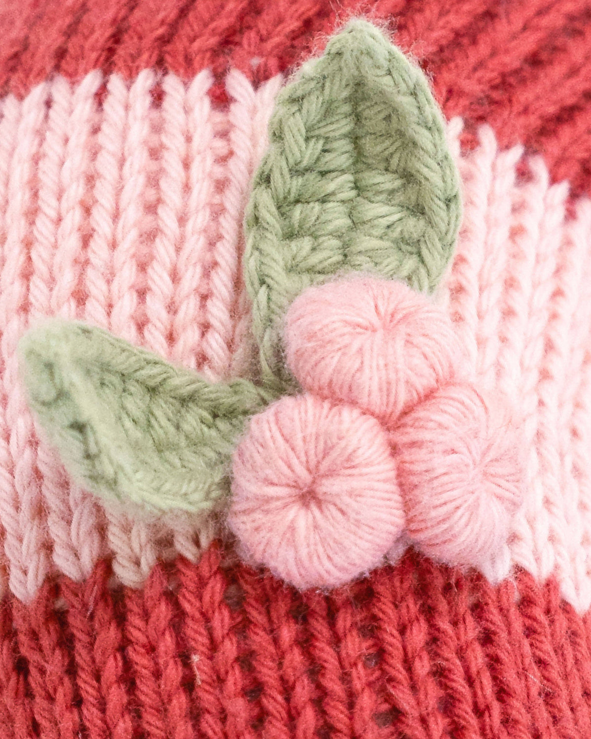 Baby Candy Cane (blush stripe) | cuddle+kind