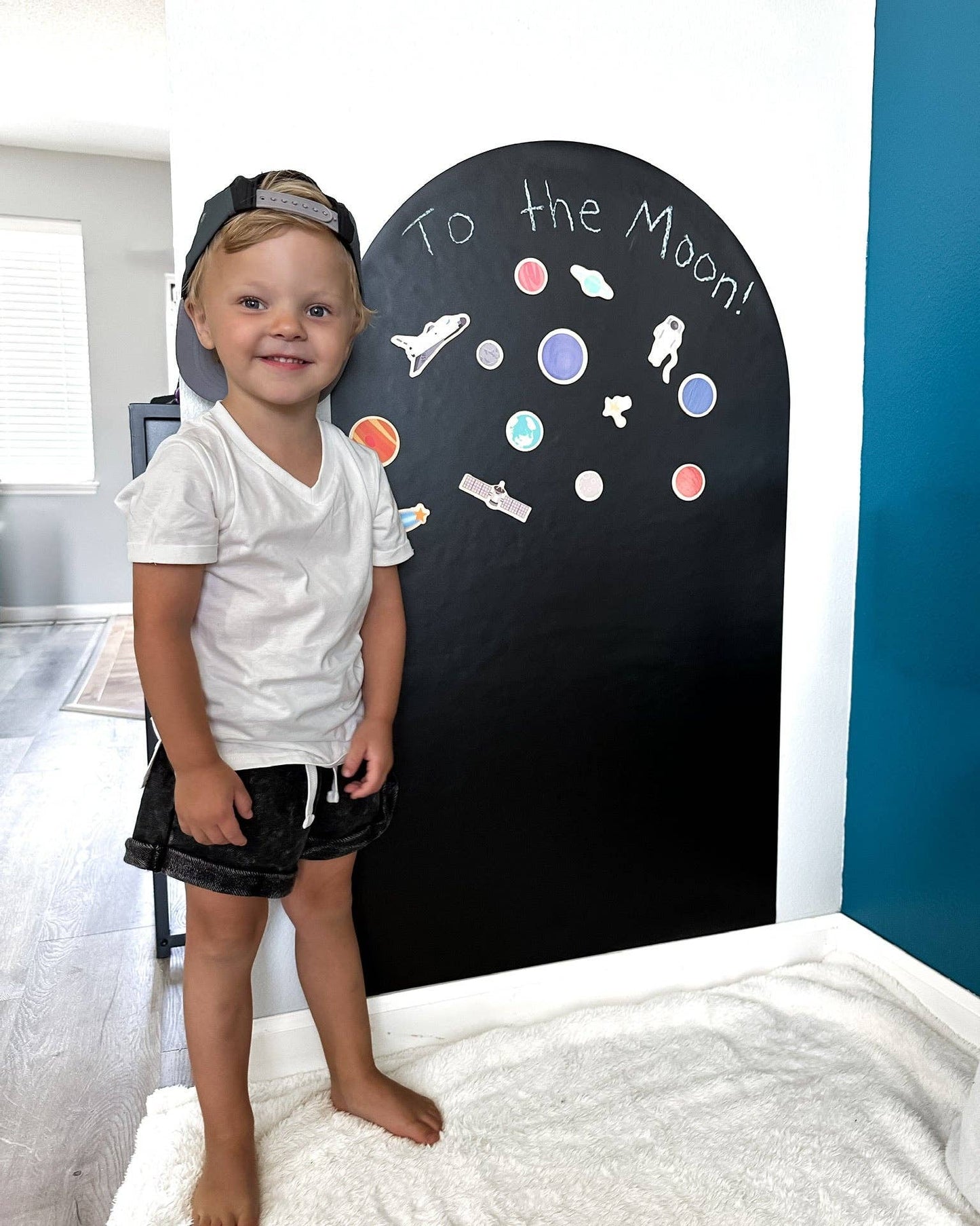 Magic Playwall - Arch Magnetic Wall Decal for Kids | Caramel