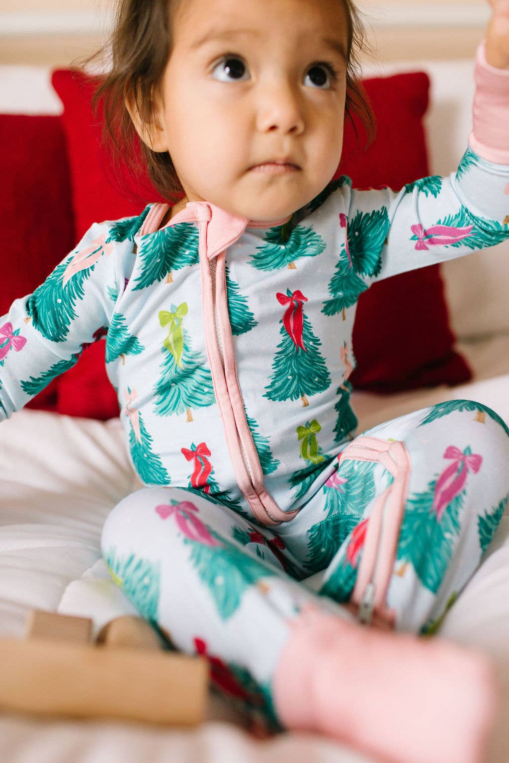 Bamboo Convertible Feet Zip Sleeper | Trim The Tree