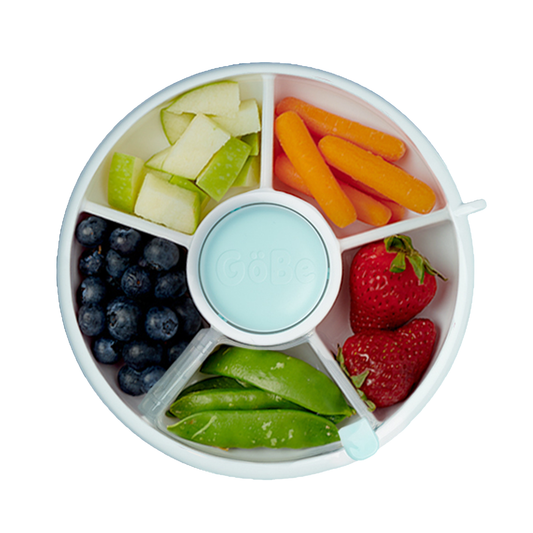 GoBe Kids Small Snack Spinner Flip | Travel Snack Box