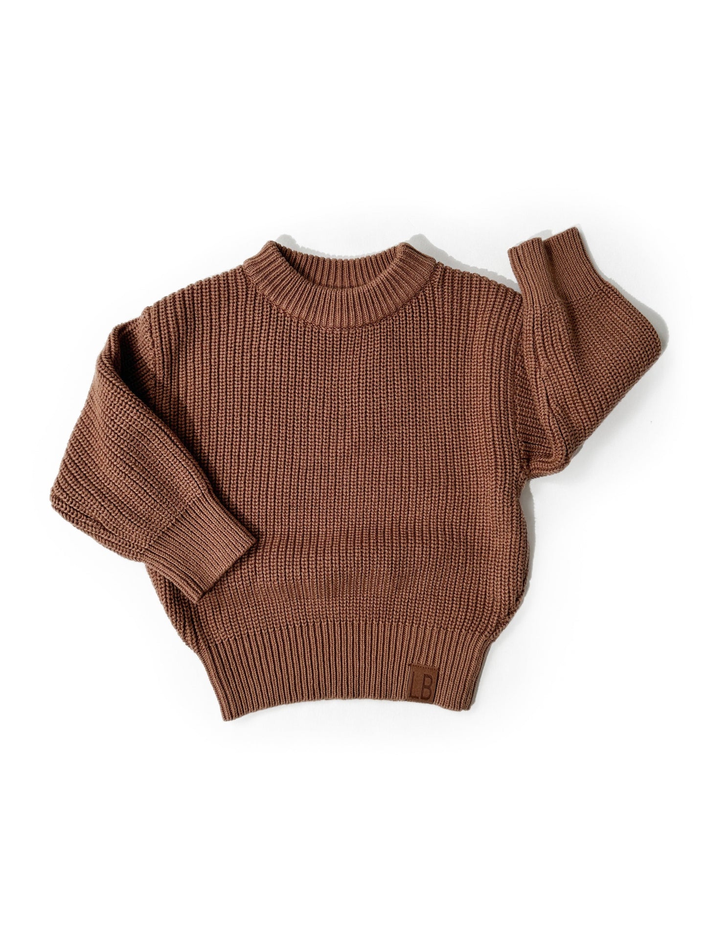 Chunky Knit Sweater | Nutmeg