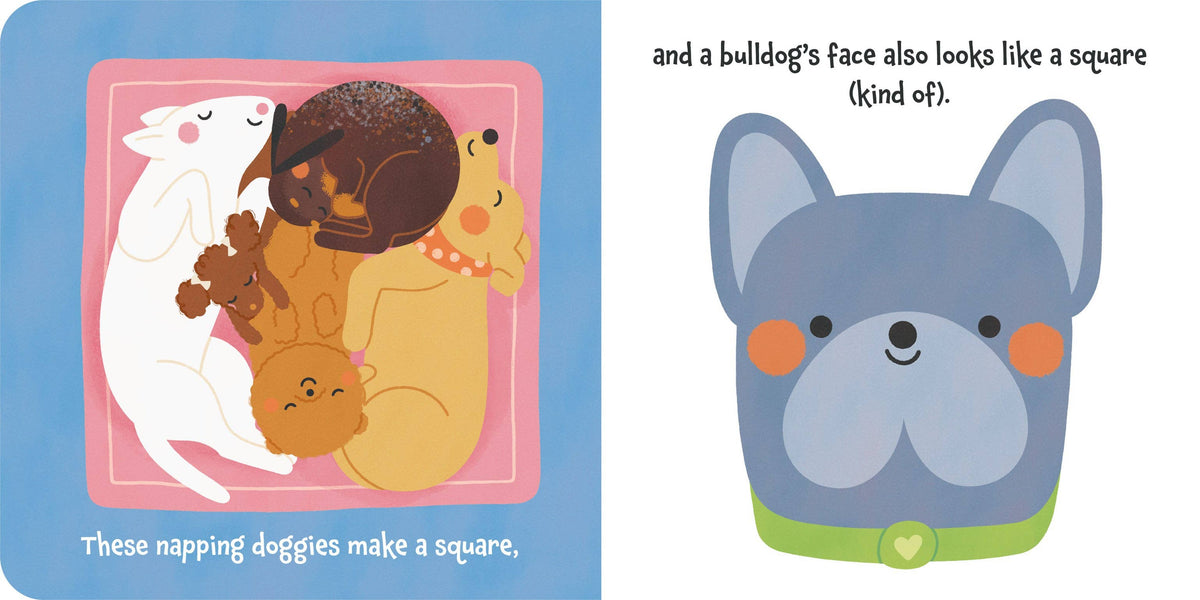 Doggies: A Book of Shapes | Board Book