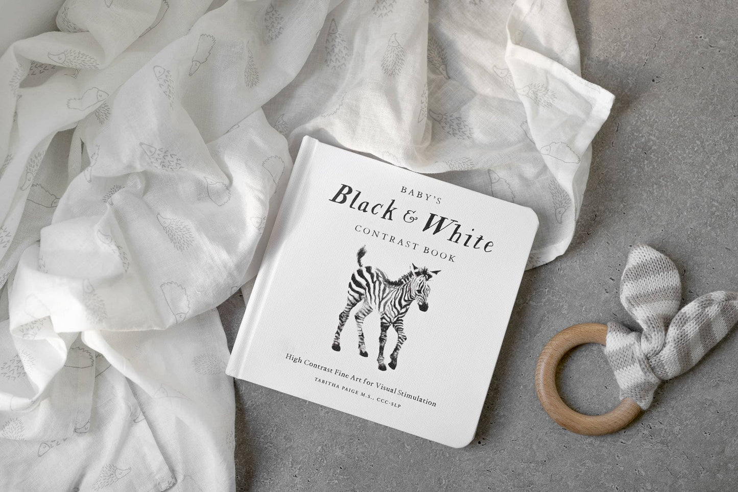 Black and White Contrast Book