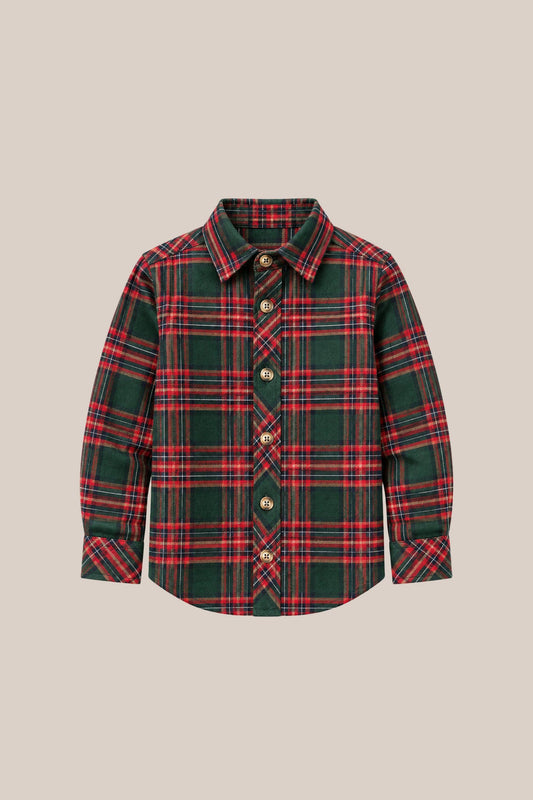 John Shirt | Evergreen Plaid