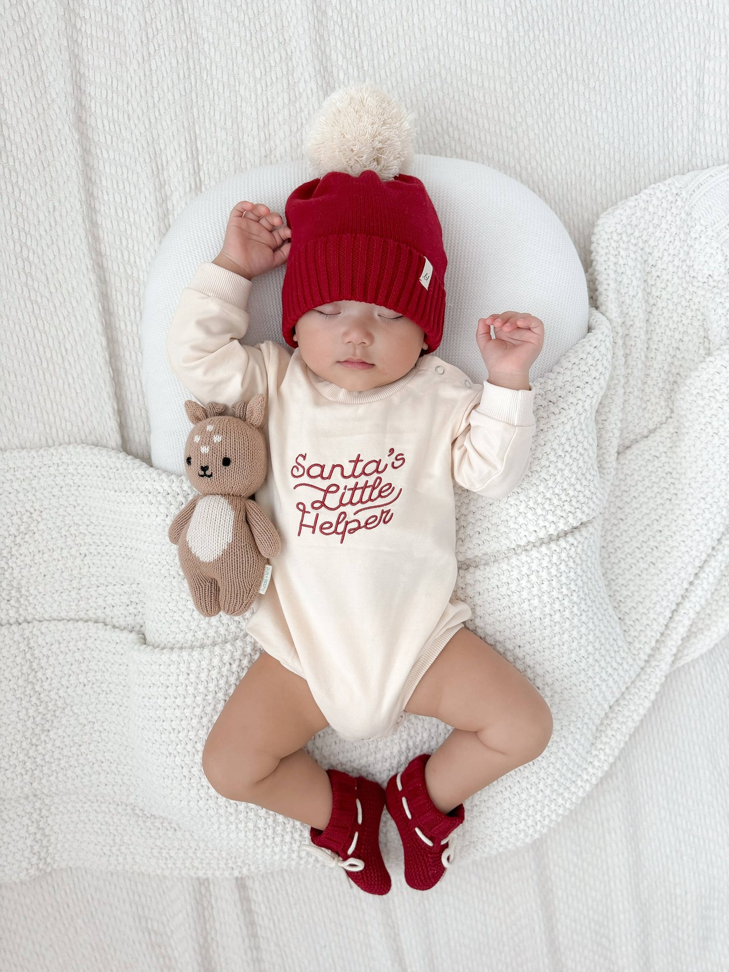 Booties | Holly Red (0-3M)