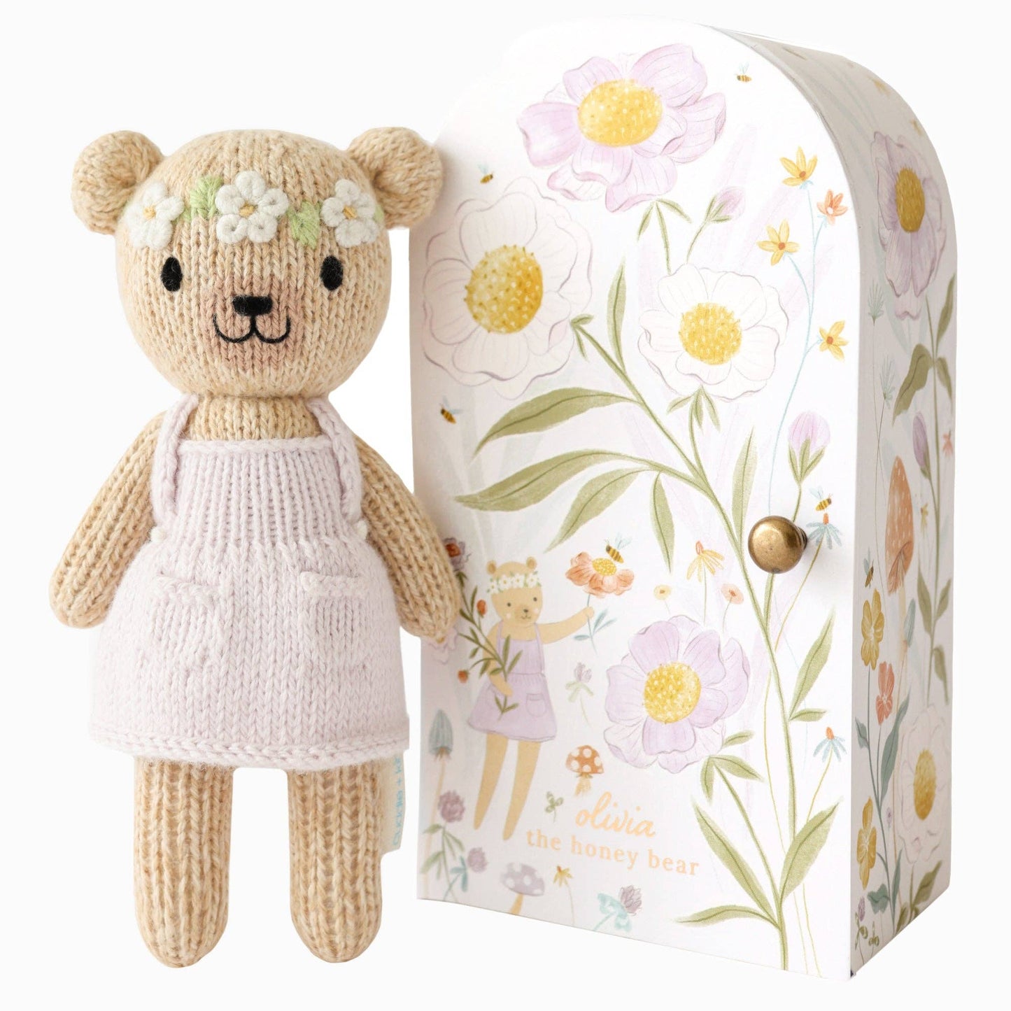 Tiny Olivia the Honey Bear | cuddle+kind doll