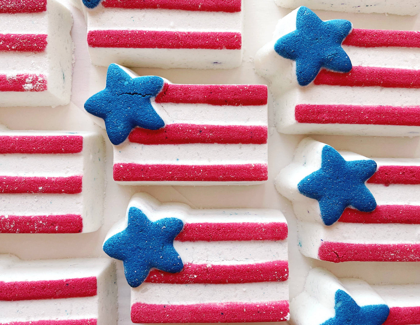 USA Flag Bath Bomb